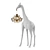 Giraffe Love Chandelier XS 3D model small image 4