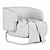 Elegant Marabu Armchair: A Timeless Italian Design 3D model small image 5