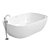 Elegant Verona Acrylic Bathtub 3D model small image 1