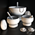 Tibetan Singing Bowls Set: SPA Bliss 3D model small image 4