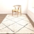 Versatile Set of 6 Contemporary Rugs 3D model small image 2