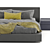 Modern Clip Sofa by Molteni & C 3D model small image 5