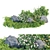 Garden Plants Collection for Outdoor Landscaping 3D model small image 2