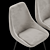 Zara Home Table & East Side Chair Set | Stylish Furniture 3D model small image 2