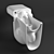 Elegant Sanita Luxe ART Toilet 3D model small image 4