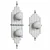Elegant Josephine Wall Applique 3D model small image 2