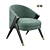 Sleek Chair Design by Wjj 3D model small image 1