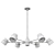 Sleek Satellite Ceiling Lamp 3D model small image 2