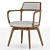 Baron Giorgetti Chair: Max 2017 Corona Render, CM 65x58xH84 3D model small image 1