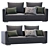 Modern Tango Sofa by Marac 3D model small image 2