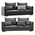 Modern Tango Sofa by Marac 3D model small image 5