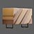 Mariani Slide: Versatile Wood-textured Sideboard 3D model small image 3