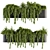 Botanical Box: Hanging Indoor Plant Set 3D model small image 1