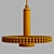 Elegant GEORGA Pendant Lamp 3D model small image 4