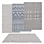 Title: "Versatile Rug Collection: 6 High-Quality Designs 3D model small image 1