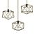 Elegant Astrid Pendant Light 3D model small image 1