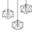 Elegant Astrid Pendant Light 3D model small image 2