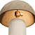 Sleek Sandstone Terra Lamp 3D model small image 4