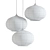 Stylish Cluster Pendant Light 3D model small image 2