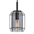 Zylinder Pendant Light: Modern Design, V-Ray Render 3D model small image 1