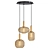 Elegant Glass Pendant Lighting 3D model small image 1