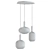 Elegant Glass Pendant Lighting 3D model small image 2