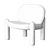 Modern Driade Tottori Armchair 3D model small image 4