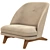 Elegant Georgia Chair: Stylish & Comfortable 3D model small image 5