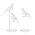 NOMI TAB Bird-shaped Table Lamp 3D model small image 2