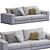 Elegant Hamilton Sofa by Minotti 3D model small image 3