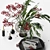 Decorative Berry Bouquet Set - Elegant Home Decor! Elegant Berry Bouquet Set 3D model small image 2