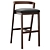 Sleek Venus Bar Stool 3D model small image 5