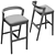 Sleek Venus Bar Stool 3D model small image 7