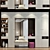 Elegant Storage Solution | Hallway Cabinet Set 3D model small image 1