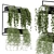 Metal Box Hanging Plant Set 3D model small image 2