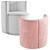 Fendi Casa Loulou Velvet Armchair 3D model small image 5