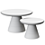 Sleek Conix Coffee Table 3D model small image 2