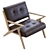 Contemporary Christenia Lounge Chair 3D model small image 2