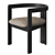 Pigreco Wooden Chair: Elegantly Crafted and Versatile 3D model small image 3