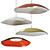 Elegant Valentina Pendant Lamp 3D model small image 1