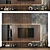 Sleek TV Shelf: Organize Your Entertainment 3D model small image 1