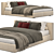 Alivar Echo Bed: Sleek and Modern Design 3D model small image 6