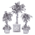 Thriving Spring Trio: 3D Plants 3D model small image 4