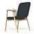 Minimalistic Miyazaki Chair: Modern Elegance for Your Space 3D model small image 5