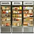 Supermarket Showcase Bundle: Products, Food, Lemonade, Snacks, Chocolate 3D model small image 1
