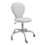 Pottery Barn Kids Upholstered Desk Chair 3D model small image 3