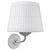 Elegant Alfa Selva Sconce 3D model small image 2