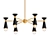 Art Deco Chandelier: Elegant Vintage Lighting 3D model small image 1