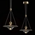 Elegant Clepsydra Design Lamp 3D model small image 1