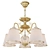 Elegant Driana Pendant Chandelier 3D model small image 1